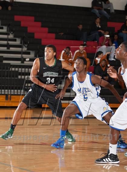Thumbnail 2 in Samuell vs Berkner (Carrollton-Farmers Branch Basketball Classic) photogallery.