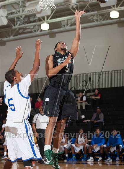 Thumbnail 2 in Samuell vs Berkner (Carrollton-Farmers Branch Basketball Classic) photogallery.