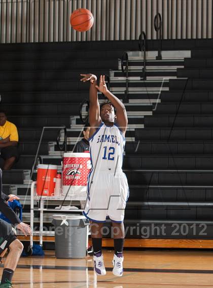 Thumbnail 3 in Samuell vs Berkner (Carrollton-Farmers Branch Basketball Classic) photogallery.