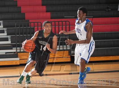 Thumbnail 1 in Samuell vs Berkner (Carrollton-Farmers Branch Basketball Classic) photogallery.