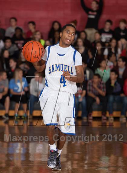 Thumbnail 2 in Samuell vs Berkner (Carrollton-Farmers Branch Basketball Classic) photogallery.