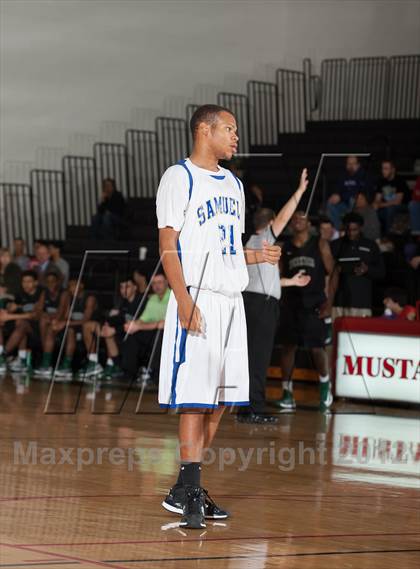 Thumbnail 1 in Samuell vs Berkner (Carrollton-Farmers Branch Basketball Classic) photogallery.