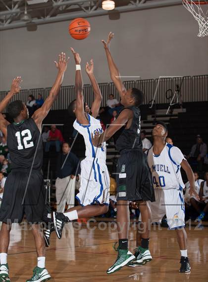 Thumbnail 1 in Samuell vs Berkner (Carrollton-Farmers Branch Basketball Classic) photogallery.