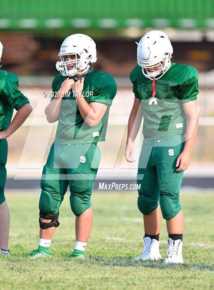 Thumbnail 3 in Archer City @ Santo (Scrimmage) photogallery.