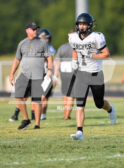 Thumbnail 2 in Archer City @ Santo (Scrimmage) photogallery.