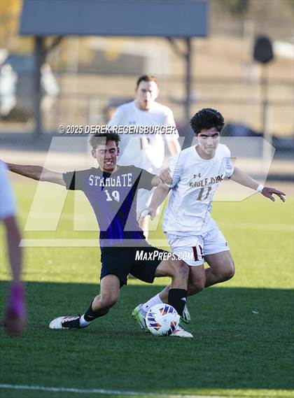Thumbnail 1 in Eagle Ridge Academy vs Stargate School (CHSAA 3A Playoffs Round 2) photogallery.