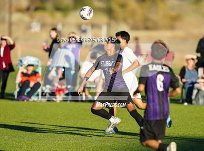 Thumbnail 2 in Eagle Ridge Academy vs Stargate School (CHSAA 3A Playoffs Round 2) photogallery.