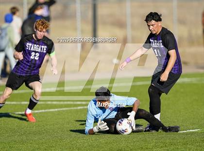Thumbnail 2 in Eagle Ridge Academy vs Stargate School (CHSAA 3A Playoffs Round 2) photogallery.