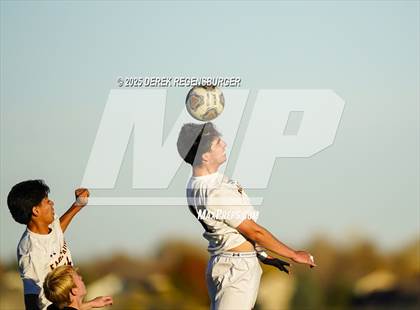 Thumbnail 1 in Eagle Ridge Academy vs Stargate School (CHSAA 3A Playoffs Round 2) photogallery.
