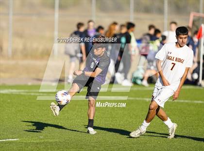 Thumbnail 1 in Eagle Ridge Academy vs Stargate School (CHSAA 3A Playoffs Round 2) photogallery.