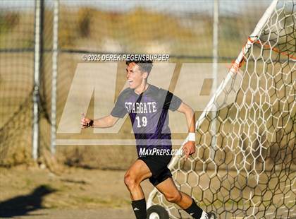 Thumbnail 1 in Eagle Ridge Academy vs Stargate School (CHSAA 3A Playoffs Round 2) photogallery.