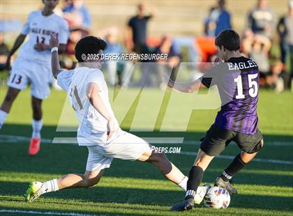 Thumbnail 1 in Eagle Ridge Academy vs Stargate School (CHSAA 3A Playoffs Round 2) photogallery.