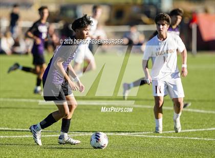 Thumbnail 1 in Eagle Ridge Academy vs Stargate School (CHSAA 3A Playoffs Round 2) photogallery.