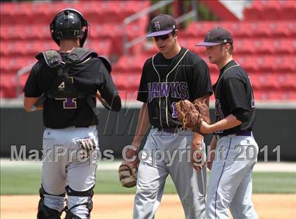 Thumbnail 3 in Roberson vs. Holly Springs (NCHSAA 4A Final) photogallery.