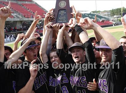 Thumbnail 2 in Roberson vs. Holly Springs (NCHSAA 4A Final) photogallery.
