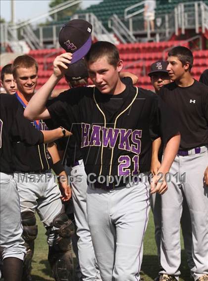 Thumbnail 3 in Roberson vs. Holly Springs (NCHSAA 4A Final) photogallery.