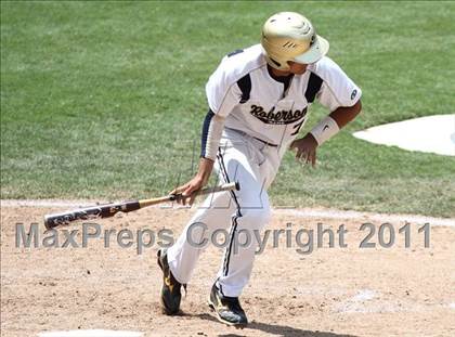 Thumbnail 1 in Roberson vs. Holly Springs (NCHSAA 4A Final) photogallery.