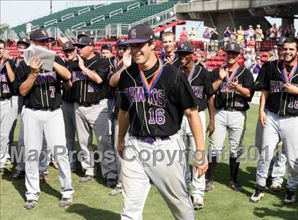 Thumbnail 3 in Roberson vs. Holly Springs (NCHSAA 4A Final) photogallery.