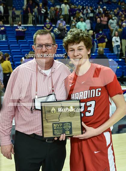 Thumbnail 3 in Mayflower vs. Harding Academy (AAA 3A Final) photogallery.