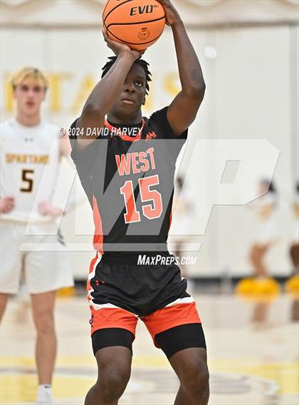 Thumbnail 3 in Denver West vs Thomas Jefferson photogallery.