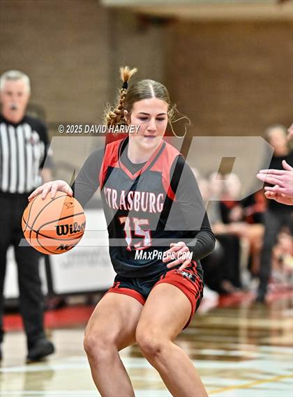 Thumbnail 3 in Resurrection Christian vs Strasburg (CHSAA 3A Great 8) photogallery.