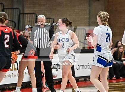 Thumbnail 3 in Resurrection Christian vs Strasburg (CHSAA 3A Great 8) photogallery.