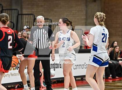 Thumbnail 2 in Resurrection Christian vs Strasburg (CHSAA 3A Great 8) photogallery.