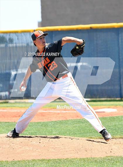 Thumbnail 3 in Bishop Gorman vs. Centennial (NIAA 4A Regional Playoff) photogallery.