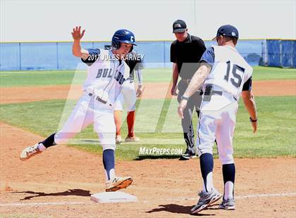 Thumbnail 3 in Bishop Gorman vs. Centennial (NIAA 4A Regional Playoff) photogallery.