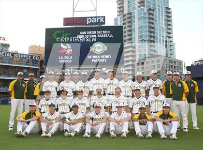 Thumbnail 1 in La Jolla vs. Patrick Henry @ Petco Park photogallery.