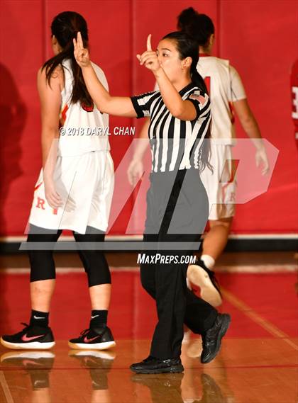 Thumbnail 2 in Centennial vs. Rosary Academy (Mark Keppel Tournament) photogallery.
