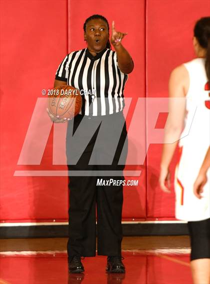 Thumbnail 2 in Centennial vs. Rosary Academy (Mark Keppel Tournament) photogallery.