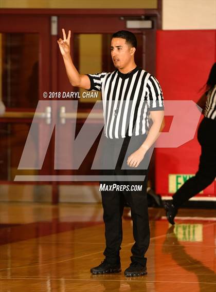Thumbnail 2 in Centennial vs. Rosary Academy (Mark Keppel Tournament) photogallery.