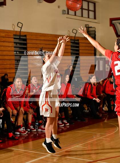 Thumbnail 2 in Centennial vs. Rosary Academy (Mark Keppel Tournament) photogallery.