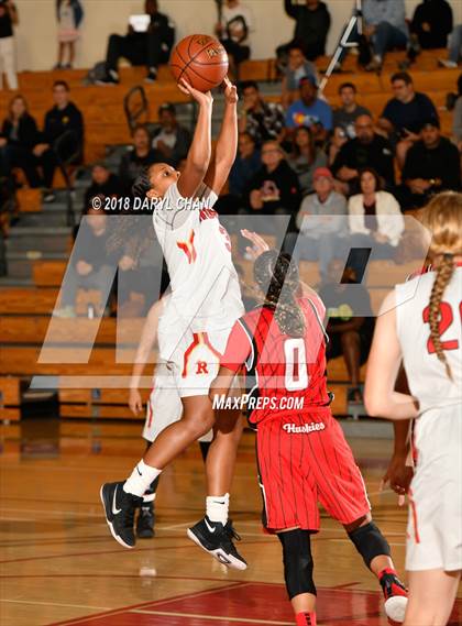 Thumbnail 1 in Centennial vs. Rosary Academy (Mark Keppel Tournament) photogallery.