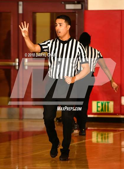Thumbnail 1 in Centennial vs. Rosary Academy (Mark Keppel Tournament) photogallery.