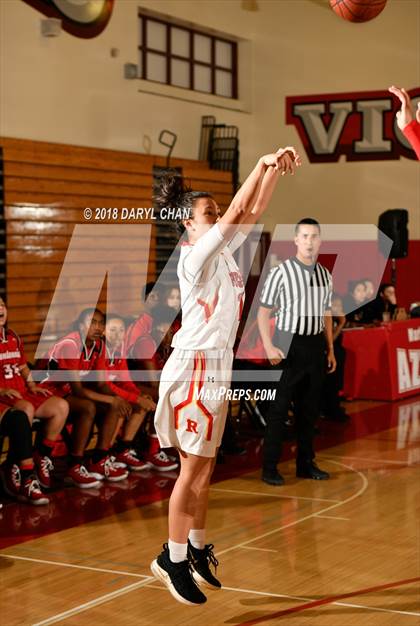 Thumbnail 1 in Centennial vs. Rosary Academy (Mark Keppel Tournament) photogallery.