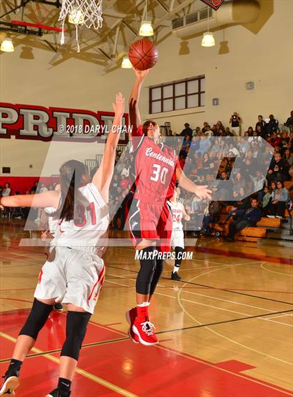 Thumbnail 2 in Centennial vs. Rosary Academy (Mark Keppel Tournament) photogallery.
