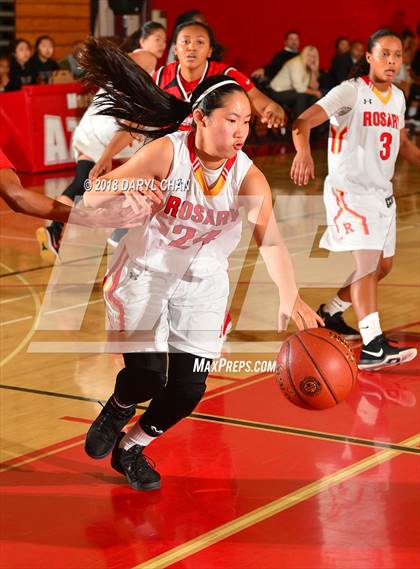 Thumbnail 1 in Centennial vs. Rosary Academy (Mark Keppel Tournament) photogallery.