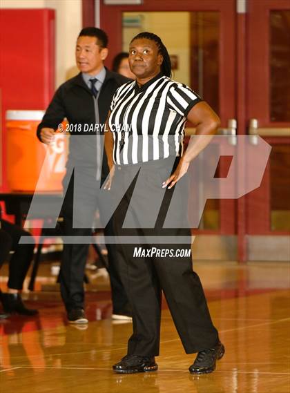Thumbnail 3 in Centennial vs. Rosary Academy (Mark Keppel Tournament) photogallery.