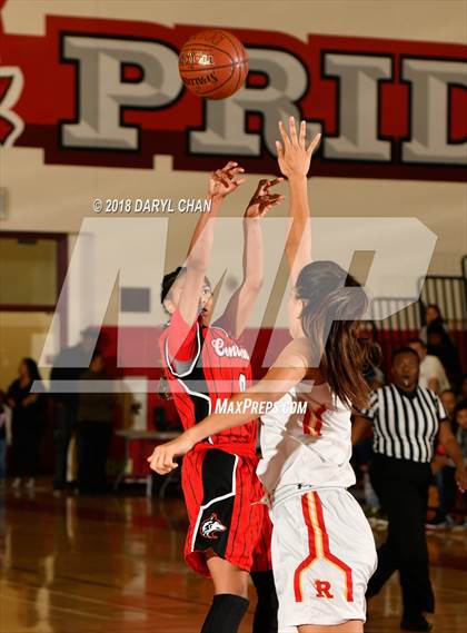 Thumbnail 1 in Centennial vs. Rosary Academy (Mark Keppel Tournament) photogallery.