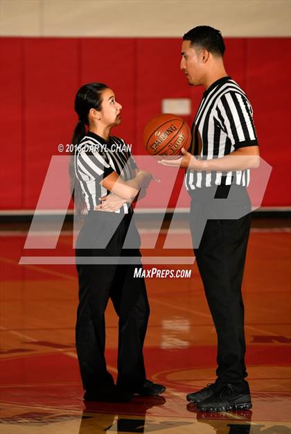 Thumbnail 2 in Centennial vs. Rosary Academy (Mark Keppel Tournament) photogallery.