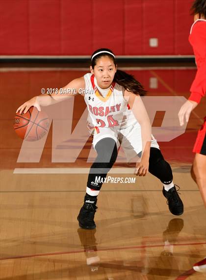 Thumbnail 1 in Centennial vs. Rosary Academy (Mark Keppel Tournament) photogallery.