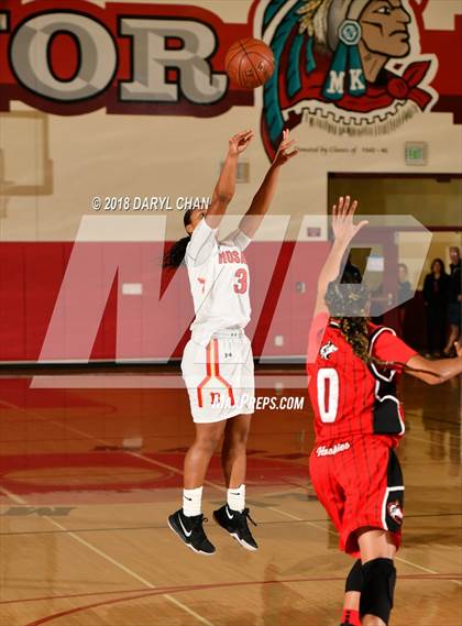 Thumbnail 3 in Centennial vs. Rosary Academy (Mark Keppel Tournament) photogallery.