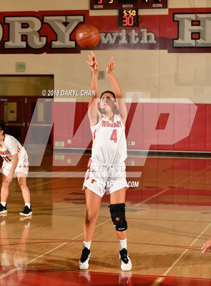 Thumbnail 1 in Centennial vs. Rosary Academy (Mark Keppel Tournament) photogallery.