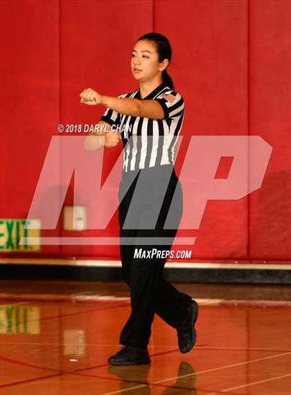 Thumbnail 2 in Centennial vs. Rosary Academy (Mark Keppel Tournament) photogallery.