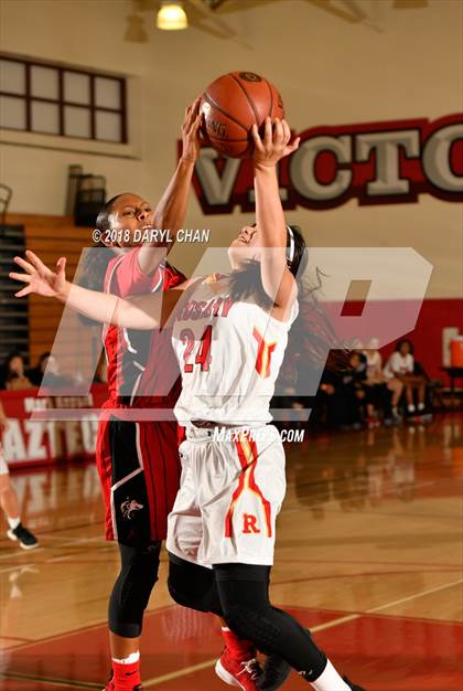 Thumbnail 3 in Centennial vs. Rosary Academy (Mark Keppel Tournament) photogallery.