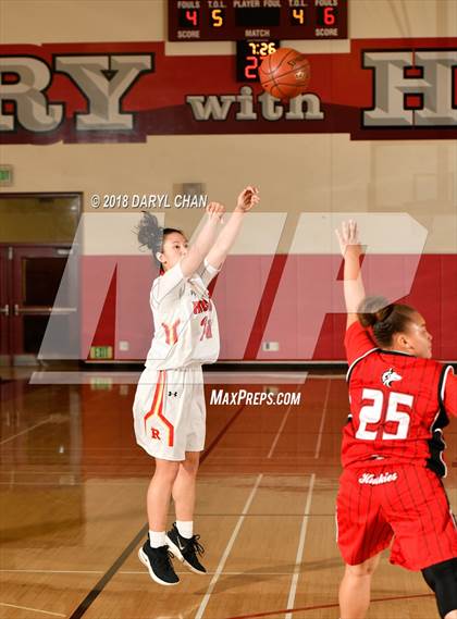 Thumbnail 1 in Centennial vs. Rosary Academy (Mark Keppel Tournament) photogallery.