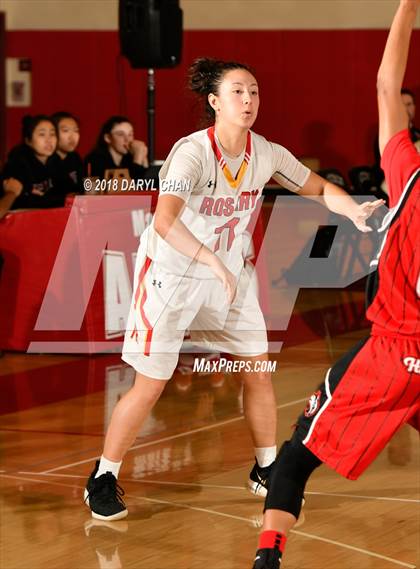 Thumbnail 2 in Centennial vs. Rosary Academy (Mark Keppel Tournament) photogallery.