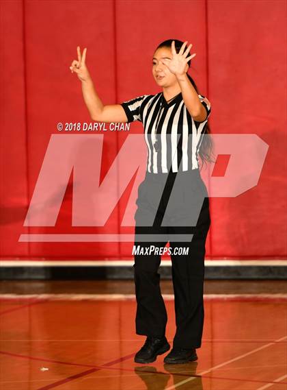 Thumbnail 1 in Centennial vs. Rosary Academy (Mark Keppel Tournament) photogallery.